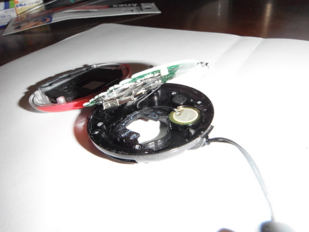 基盤側を外したところ