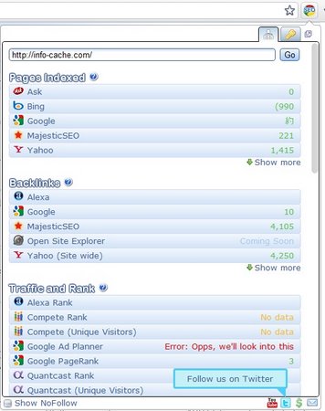 Chrome SEO