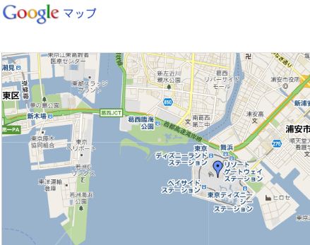 ブラウザの印刷プレビューではピンが表示される ブラウザの印刷プレビューではピンが表示される
