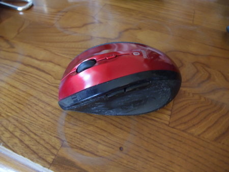 ブルートゥースオプティカルマウス レッド MA-BTH15R ブルートゥースオプティカルマウス レッド MA-BTH15R